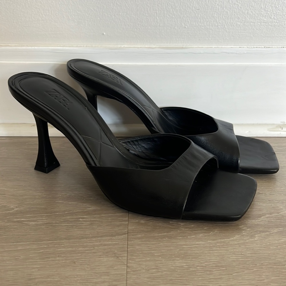 Zara Heeled Mule